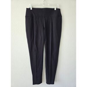 Nine West Black High-Waisted Leggings L Sleek, Comfy & Everyday Ready Minimalist